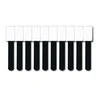 LABEL THE CABLE Mini Velcro Ties 10-piece Set - juodos spalvos
