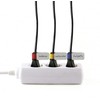 LABEL THE CABLE Mini Velcro raišteliai, 10 vnt. pakuotė – mišrios spalvos