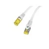 LANBERG patchcord kat.6A S/FTP LSZH CU 10m pilkas