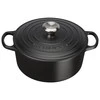Puodas LeCreuset Signature 24 cm, juodas