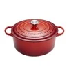 Virtuvės Indai - Le Creuset Signature Keptuvė 26cm Apvalaus Ketaus Vyšninės Raudonos Spalvos