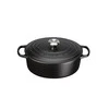 Le Creuset „Signature“ ovalus troškintuvas, 29 cm, juodas