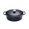 Le Creuset Bräter Signature oval 27cm juodas