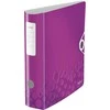 Violetinis Leitz segtuvas A4 su užspaudimo mechanizmu