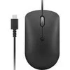 Lenovo | Compact Pelė | 400 | su laidu | USB-C | Raven juodas