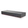 Lenovo ThinkPad Thunderbolt 3 Dock Gen2 (Maksimalūs ekranai: 3, maksimali skiriamoji geba: 4K/60Hz, Palaikoma: 2x4K/60Hz arba 3xFHD, 1xEthernet LAN (RJ-45), 2xDP 1.4, 3xHDMI 2.0, 5xUSB-3. 1 x „Thunderbolt 3“ pasroviui, 1 x USB-C, 1 x 3,5 mm kombinuotas lizdas, įvesties galia: 135 W, išėjimo galia: 90 W) „Lenovo“