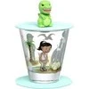 Leonardo Szklanka su pokrywą i spodkiem 215ml dinozaur BAMBINI AVVENTURA -