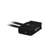 Level One Lenovo LevelOne KVM-0223 KVM jungiklis Juoda