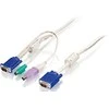 Level One LevelOne ACC-2103 KVM kabelis 5 m Balta