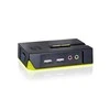 Level One LevelOne KVM jungiklis LevelOne 2x USB KVM-0221 su garsu - KVM-0221