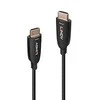 HDMI Laidas - LINDY Šviesolaidinis Hibridinis HDMI 8K60 Laidas, 10 m, Juodas