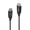 HDMI Laidas - LINDY Šviesolaidinis Hibridinis HDMI 8K60 Laidas, 10 m, Juodas