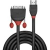 HDMI Laidas - LINDY Juodas Line HDMI į DVI-D Laidas, M/M, 1920x1200@60Hz, 10 m, Juodas