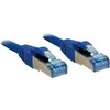 Tinklo Kabelis - LINDY Cat.6A S/FTP LSZH Tinklo Kabelis, RJ45, M/M, 500MHz, 1 m, Mėlynas