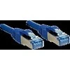 Tinklo Kabelis - LINDY Cat.6A S/FTP LSZH Tinklo Kabelis, RJ45, M/M, 500MHz, 1 m, Mėlynas