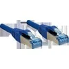 Tinklo Kabelis - LINDY Cat.6A S/FTP LSZH Tinklo Kabelis, RJ45, M/M, 500MHz, 1 m, Mėlynas