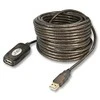 USB Prailginimo Laidas - LINDY SB 2.0 Aktyvus Prailginimo Laidas, M/F, 480 Mbps, 20 m, Pilkas