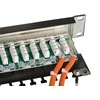 Lindy 6 kat. Patchpanel 24p STP 1HE Juodas 24 Ports 1 HE, Gbit - 25990