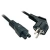Maitinimo Laidas - LINDY Schuko į C5, 2.5A/250V, 2 m, Juodas