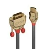 HDMI Laidas - LINDY Gold Line HDMI į DVI-D Laidas, 2 m, Pilkas