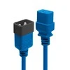 Lindy Prailgintuvas - C20 į C19 16A/250V 2m Mėlynas PVC