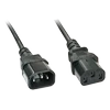 Maitinimo Prailginimo Laidas - LINDY IEC C14 į C13, 5m, 10A/250V, Juodas