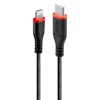 USB Kabelis - LINDY USB Type C į Lightning Laidas, M/M, 480Mbps, 2 m, Juodas