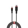 USB Kabelis - LINDY USB Type C į Lightning Laidas, M/M, 480Mbps, 2 m, Juodas