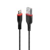 USB Kabelis - LINDY Sustiprintas USB Type A į Lightning Laidas, C89, M/F, 480Mbps, 3 m, Juodas