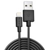 USB Kabelis - LINDY USB Type A į Lightning Laidas, M/M, 480Mbps, 1 m, Juodas