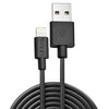 USB Kabelis - LINDY USB Type A į Lightning Laidas, M/M, 480Mbps, 1 m, Juodas