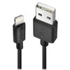 USB Kabelis - LINDY USB Type A į Lightning Laidas, M/M, 480Mbps, Patvarus PVC, 3 m, Juodas
