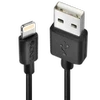 USB Kabelis - LINDY USB Type A į Lightning Laidas, M/M, 480Mbps, Patvarus PVC, 3 m, Juodas
