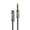 Lindy Audio Laidas - Cromo Line 1m 3.5mm M/F Pratęsimas, Žalvariniai Jungtys