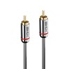 Garso kabelis - Lindy 0.5m skaitmeninis phono RCA M į M auksu padengtas