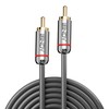 Garso kabelis - Lindy 0.5m skaitmeninis phono RCA M į M auksu padengtas
