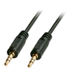 Garso Kabelis - LINDY Garso Kabelis 3.5 mm Stereo, 2 m, Juodas