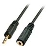 Garso Kabelis - LINDY Garso Prailginimo Kabelis 3.5 mm Stereo, 2 m, Juodas