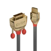 HDMI Laidas - LINDY Gold Line HDMI į DVI-D Laidas, M/M, 1920x1200@60Hz, 10 m, Pilkas