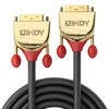 Vaizdo Kabelis - LINDY Gold Line DVI-D SLD Single Link Kabelis, M/M, 10 m, Pilkas