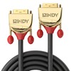 Vaizdo Kabelis - LINDY Gold Line DVI-D SLD Single Link Kabelis, M/M, 15 m, Pilkas