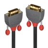 Kabelis Lindy DVI- D - DVI- D 5m pilka (36224)
