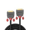 Vaizdo Kabelis - LINDY Anthra Line DVI-D Dual Link Kabelis, M/M, 7.5 m, Juodas