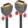Vaizdo Kabelis - LINDY Anthra Line DVI-D Dual Link Kabelis, M/M, 2560x1600 60Hz, 10 m, Juodas