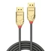 DisplayPort Kabelis - LINDY Gold Line DisplayPort 1.2 Kabelis, M/M, 4096x2160 60Hz, 5 m, Pilkas