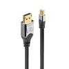 Kabelis Lindy Rodyti Port Mini - DisplayPort 0.5m sidabro (36310)
