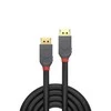 Lindy DisplayPort 1.4, Anthra Line 8K UHD M/M, juodas, 1m