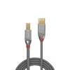 Lindy USB 2.0 A–B tipo kabelis. „Cromo Line“. 2,0 m.