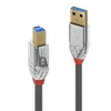 USB kabelis Lindy USB-A - USB-B 5 m juoda (JAB-4327169)