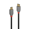 USB Kabelis - LINDY 0.5m Type C į Micro-B 2.5W 480Mbps Anthra Line